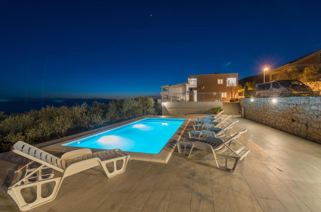 Villa Violeta With Amazing Sea View Makarska Exterior foto